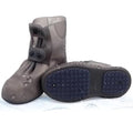 Waterproof rain boot cover worn over shoe